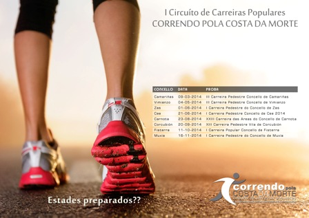 I Circuito Carreiras Populares &#8211;  Correndo pola Costa da Morte
